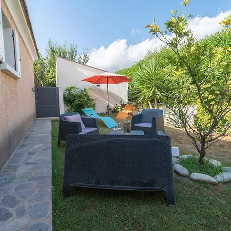 Superbe T3 En Villa , Entree Sud De Bastia Furiani Exterior foto